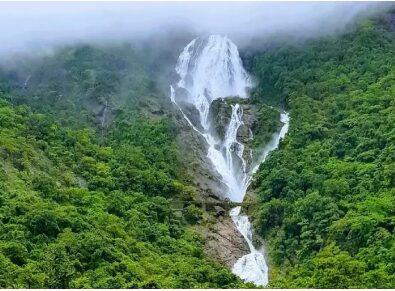 Dudhsagar Waterfalls- Majestic Cascades