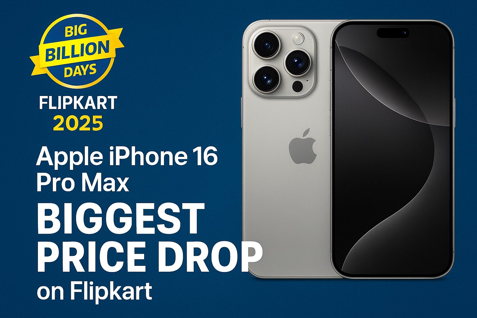 Apple iPhone 16 Pro Max Flipkart