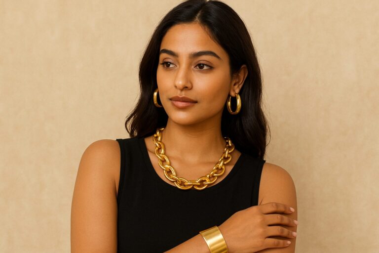 Chunky Gold Jewellery Trend 2025- The Bold Fashion Statement for Women