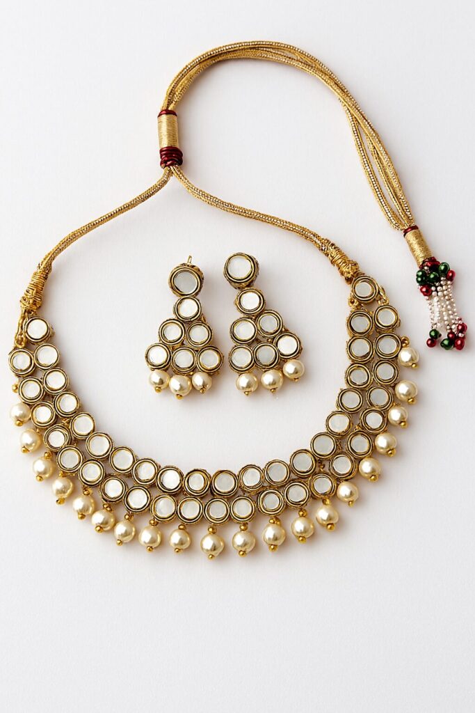 Mirror-Work Jewellery- The Spark of Gujarat