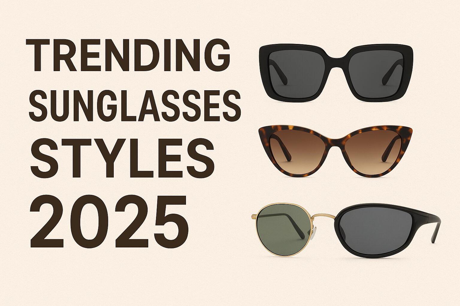 Top Sunglasses Brands and Trending Styles for 2025