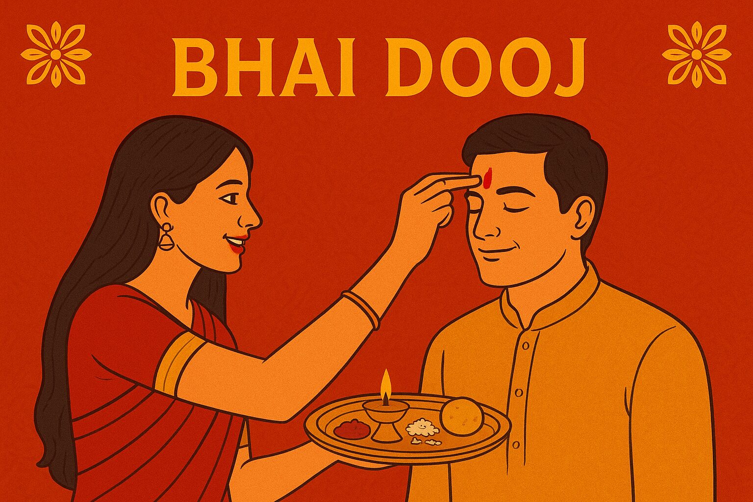 Bhai Dooj 2025 The Festival of Love Between Brothers and Sisters
