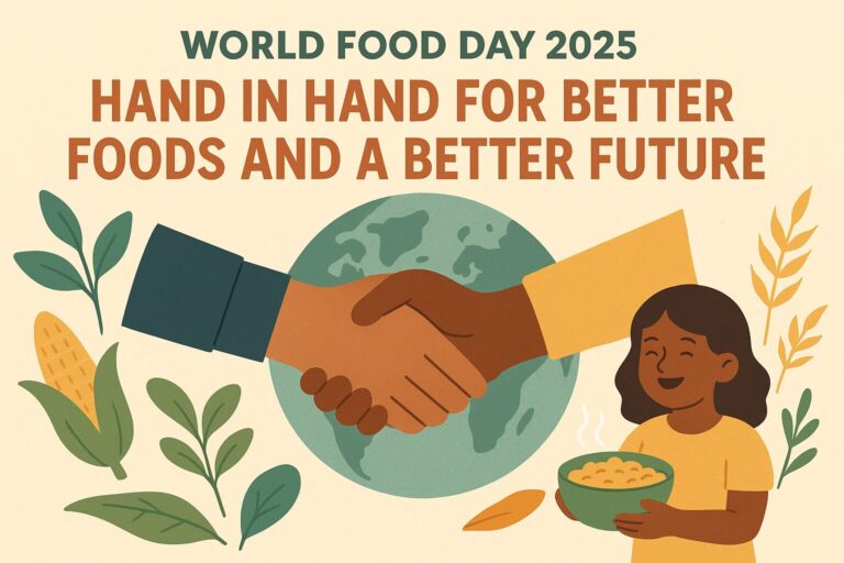 World Food Day 2025- Hand in Hand for Better Foods and a Better Future